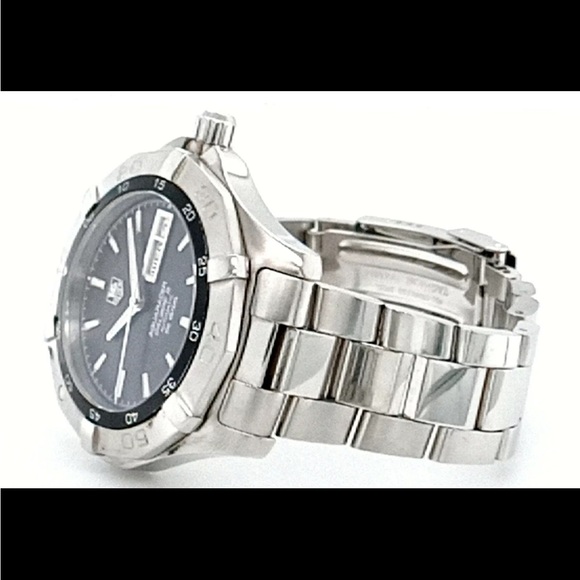 Tag Heuer Men's WAF2010.BA0818 Aquaracer Automatic Stainless Steel Watch #95 run - Picture 3 of 8